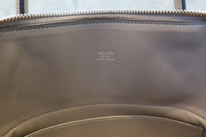 HERMES／エルメス ボリード31 トリヨンクレマンス トゥルティエールグレー T刻印 ショルダーバッグ 700090171