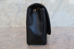 CHANEL/シャネル ダイアナマトラッセチェーンショルダーバッグ ラムスキン ブラック/ゴールド金具 ショルダーバッグ 700080082