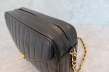 将图片加载到图库查看器，CHANEL/香奈儿 coco小姐 流苏 链条包 羊皮 Black/Gold hadware(黑色/金色金属) 肩背包 600070033
