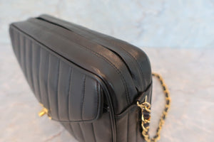 CHANEL/香奈儿 coco小姐 流苏 链条包 羊皮 Black/Gold hadware(黑色/金色金属) 肩背包 600070033