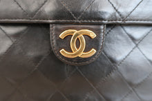 画像をギャラリービューアに読み込む, CHANEL/シャネル マトラッセプッシュロックチェーンショルダーバッグ ラムスキン ブラック/ゴールド金具 ショルダーバッグ 800080125
