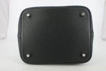 Load image into Gallery viewer, HERMES PICOTIN LOCK MM Clemence leather Black C Engraving Hand bag 800090209

