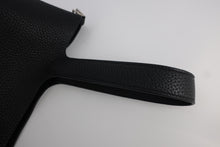 Load image into Gallery viewer, HERMES PICOTIN LOCK MM Clemence leather Black C Engraving Hand bag 800090209
