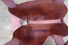 Load image into Gallery viewer, HERMES PICOTIN LOCK MM Tressage Epsom leather Mauve sylvestre/Rouge H/Jaune de naples D Engraving Hand bag 700100211
