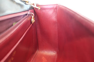 CHANEL/シャネル ダイアナマトラッセチェーンショルダーバッグ ラムスキン ブラック/ゴールド金具 ショルダーバッグ 700080082