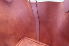 Load image into Gallery viewer, HERMES PICOTIN LOCK MM Tressage Epsom leather Mauve sylvestre/Rouge H/Jaune de naples D Engraving Hand bag 700100211
