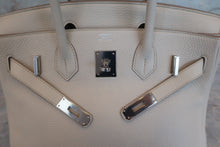 将图片加载到图库查看器，HERMES BIRKIN 30 Clemence leather Beton A刻印 Hand bag 600100181
