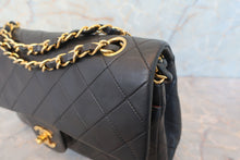 画像をギャラリービューアに読み込む, CHANEL/シャネル マトラッセWフラップWチェーンショルダーバッグ ラムスキン ブラック/ゴールド金具 ショルダーバッグ 700080083
