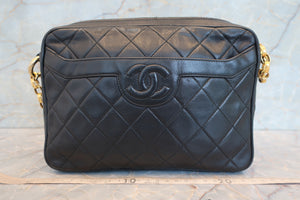 CHANEL/シャネル マトラッセフリンジチェーンショルダーバッグ ラムスキン ブラック/ゴールド金具 ショルダーバッグ 700070077