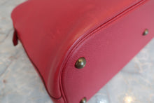 将图片加载到图库查看器，HERMES BOLIDE 35  Graine Couchevel leather Rouge vif 〇X刻印 Shoulder bag 600080129
