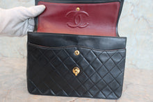 画像をギャラリービューアに読み込む, CHANEL/シャネル マトラッセＷフラップＷチェーンショルダーバッグ ラムスキン ブラック/ゴールド金具 ショルダーバッグ 800050093
