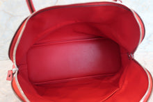 Load image into Gallery viewer, HERMES BOLIDE 35 Clemence leather Rouge casaque □Q Engraving Shoulder bag 700100238

