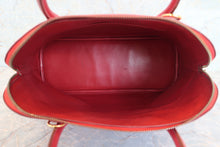 将图片加载到图库查看器，HERMES BOLIDE 35  Graine Couchevel leather Rouge vif 〇X刻印 Shoulder bag 600080129
