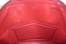 将图片加载到图库查看器，HERMES BOLIDE 35  Graine Couchevel leather Rouge vif 〇X刻印 Shoulder bag 600080129
