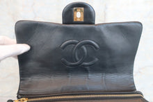 将图片加载到图库查看器，CHANEL/香奈儿 CF 链背包 羊皮 Black/Gold hadware(黑色/金色金属) 背包 600070100
