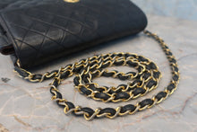 将图片加载到图库查看器，CHANEL/香奈儿 CF 链条包 羊皮 Navy/Gold hadware(藏蓝色/金色金属) 肩背包 80002047
