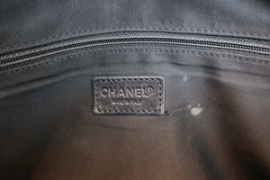 CHANEL/シャネル ワイルドステッチハンドバッグ ラムスキン ブラック/ゴールド金具 ハンドバッグ 600090175