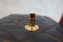 将图片加载到图库查看器，CHANEL/香奈儿 CF 链条包 羊皮 Navy/Gold hadware(藏蓝色/金色金属) 肩背包 80002047
