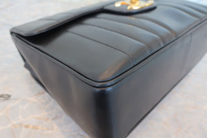 CHANEL/シャネル マドモアゼルチェーンショルダーバッグ ラムスキン ブラック/ゴールド金具 ショルダーバッグ 700080084