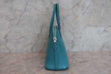 将图片加载到图库查看器，HERMES／BOLIDE 27 Chevre myzore goatskim Turquoise blue □I刻印 Shoulder bag 600080139
