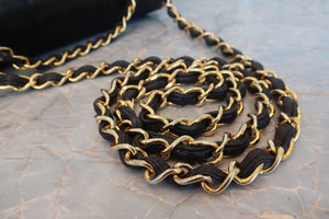CHANEL/シャネル マドモアゼルチェーンショルダーバッグ ラムスキン ブラック/ゴールド金具 ショルダーバッグ 700080084