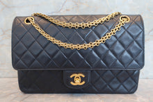 画像をギャラリービューアに読み込む, CHANEL/シャネル マトラッセWフラップWチェーンショルダーバッグ ラムスキン ネイビー/ゴールド金具 ショルダーバッグ 700070085
