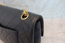 画像をギャラリービューアに読み込む, CHANEL/シャネル マトラッセWフラップWチェーンショルダーバッグ ラムスキン ネイビー/ゴールド金具 ショルダーバッグ 700070085
