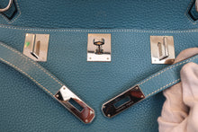 画像をギャラリービューアに読み込む, HERMES／エルメス ジプシエール28 トリヨンクレマンス ブルージーン □P刻印 ショルダーバッグ 700030056
