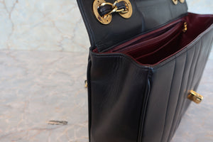 CHANEL/シャネル マドモアゼルチェーンショルダーバッグ ラムスキン ブラック/ゴールド金具 ショルダーバッグ 700080084