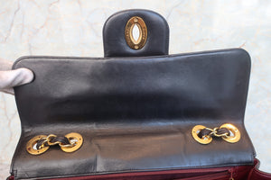 CHANEL/シャネル マドモアゼルチェーンショルダーバッグ ラムスキン ブラック/ゴールド金具 ショルダーバッグ 700080084