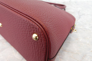 HERMES／エルメス ボリード35 フィヨルド ルージュアッシュ □H刻印 ショルダーバッグ 700060144