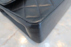 CHANEL/シャネル マトラッセWフラップWチェーンショルダーバッグ ラムスキン ネイビー/ゴールド金具 ショルダーバッグ 700070085