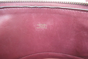 HERMES／エルメス ボリード35 フィヨルド ルージュアッシュ □H刻印 ショルダーバッグ 700060144
