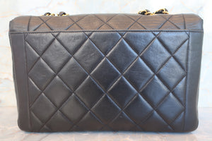 CHANEL/シャネル マトラッセチェーンショルダーバッグ ラムスキン ブラック/ゴールド金具 ショルダーバッグ 700080078