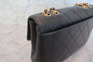 CHANEL/シャネル マトラッセチェーンショルダーバッグ ラムスキン ブラック/ゴールド金具 ショルダーバッグ 700080078