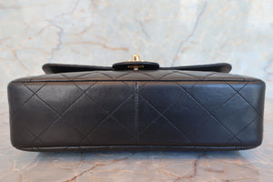CHANEL/シャネル マトラッセチェーンショルダーバッグ ラムスキン ブラック/ゴールド金具 ショルダーバッグ 700080078