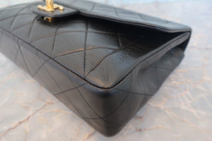 CHANEL/シャネル マトラッセチェーンショルダーバッグ ラムスキン ブラック/ゴールド金具 ショルダーバッグ 700080078