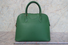 画像をギャラリービューアに読み込む, HERMES／エルメス ボリード35 クシュベル グリーン □C刻印 ショルダーバッグ 800010058
