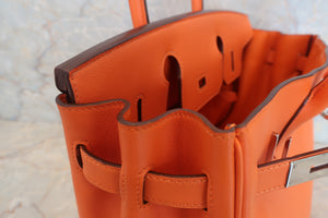HERMES BIRKIN 30 Swift leather Orange □N刻印 Hand bag 500080057