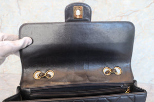 CHANEL/シャネル マトラッセチェーンショルダーバッグ ラムスキン ブラック/ゴールド金具 ショルダーバッグ 700080078