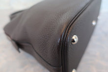 Load image into Gallery viewer, HERMES／BOLIDE 31 Clemence leather Chocolat □M Engraving Shoulder bag 700120058
