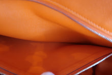 将图片加载到图库查看器，HERMES BIRKIN 30 Swift leather Orange □N刻印 Hand bag 500080057
