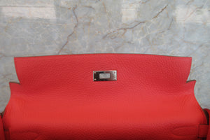 HERMES KELLY 32 Clemence leather Rose jaipur □R刻印 Shoulder bag 700060125