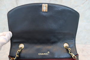 CHANEL/シャネル ダイアナマトラッセチェーンショルダーバッグ ラムスキン ブラック/ゴールド金具 ショルダーバッグ 700070068
