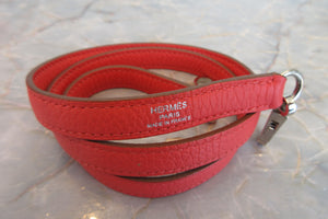 HERMES KELLY 32 Clemence leather Rose jaipur □R刻印 Shoulder bag 700060125