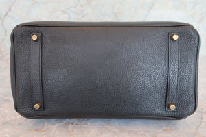 HERMES／エルメス バーキン35 トゴ ブラック □E刻印 ハンドバッグ 700080146