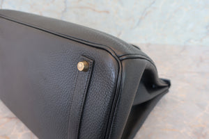 HERMES／エルメス バーキン35 トゴ ブラック □E刻印 ハンドバッグ 700080146