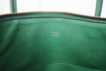 画像をギャラリービューアに読み込む, HERMES／エルメス ボリード35 クシュベル グリーン □C刻印 ショルダーバッグ 800010058
