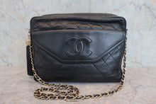 画像をギャラリービューアに読み込む, CHANEL/シャネル マトラッセフリンジチェーンショルダーバッグ ラムスキン ブラック/ゴールド金具 ショルダーバッグ 800050081
