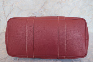 HERMES／エルメス ガーデンパーティPM ネゴンダ ルージュアッシュ □K刻印 トートバッグ 700090146